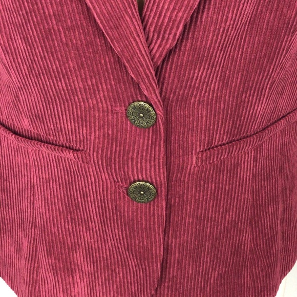 Modcloth | Executive Presence Corduroy Blazer L - Picture 3 of 8